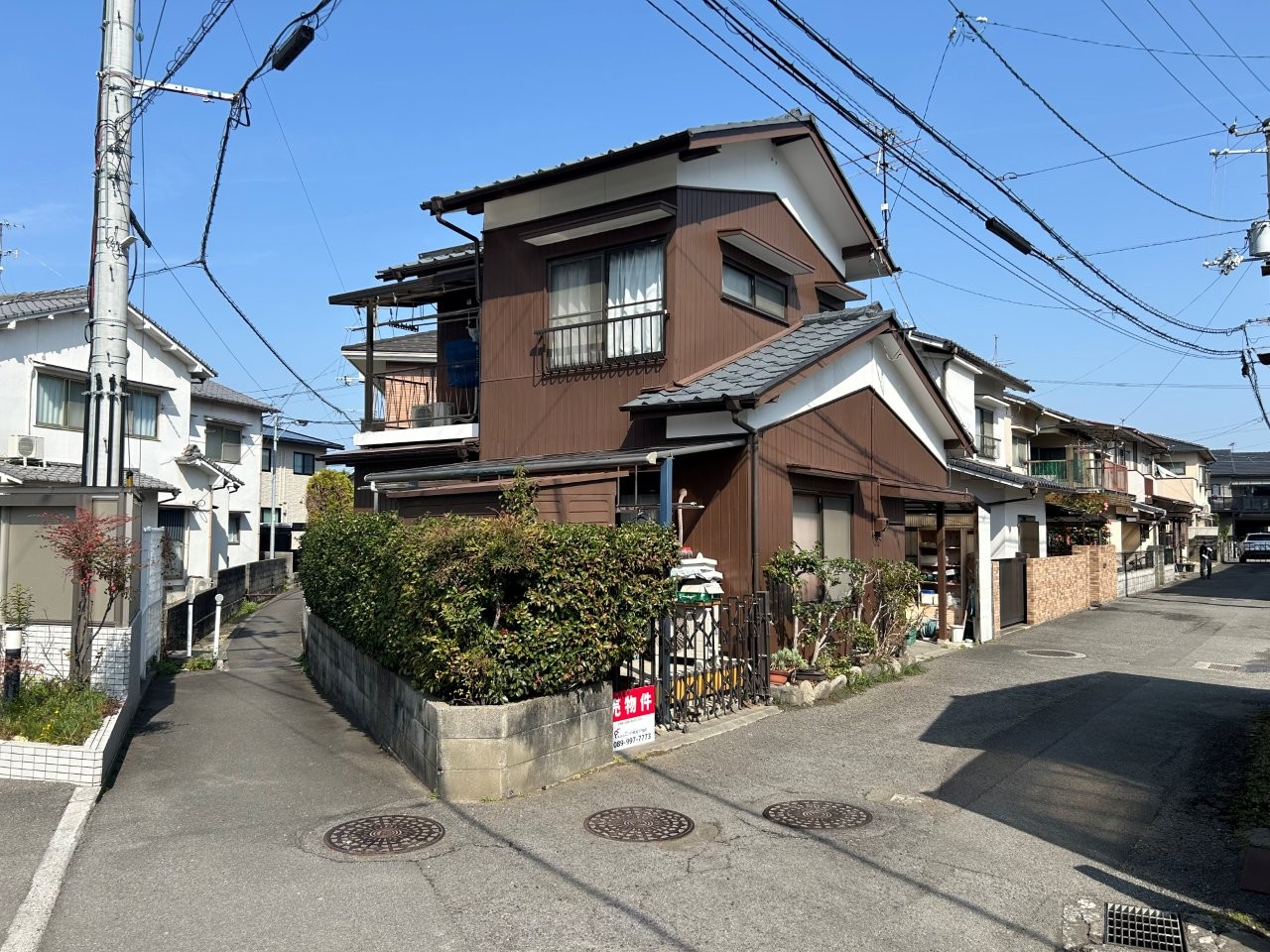 （土地）小栗2丁目の売出しです