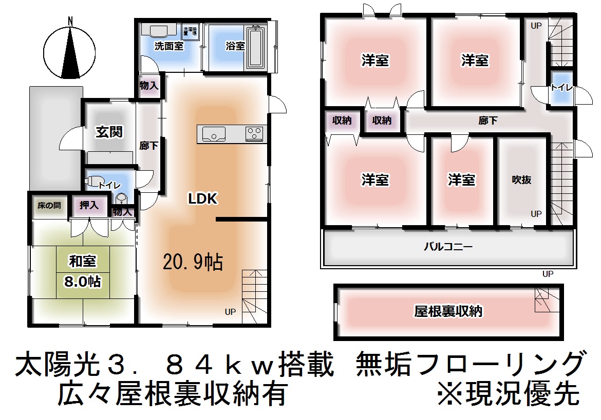 保免中3丁目　中古戸建